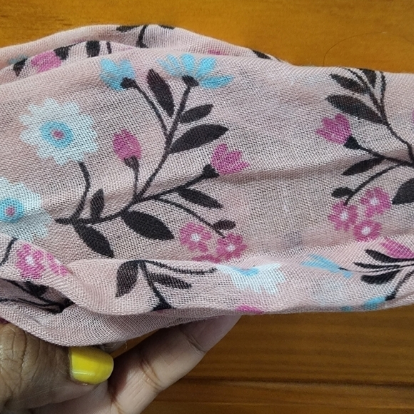 2pc Women's  Floral(Flower) Print Scarfs - Picture 5 of 6